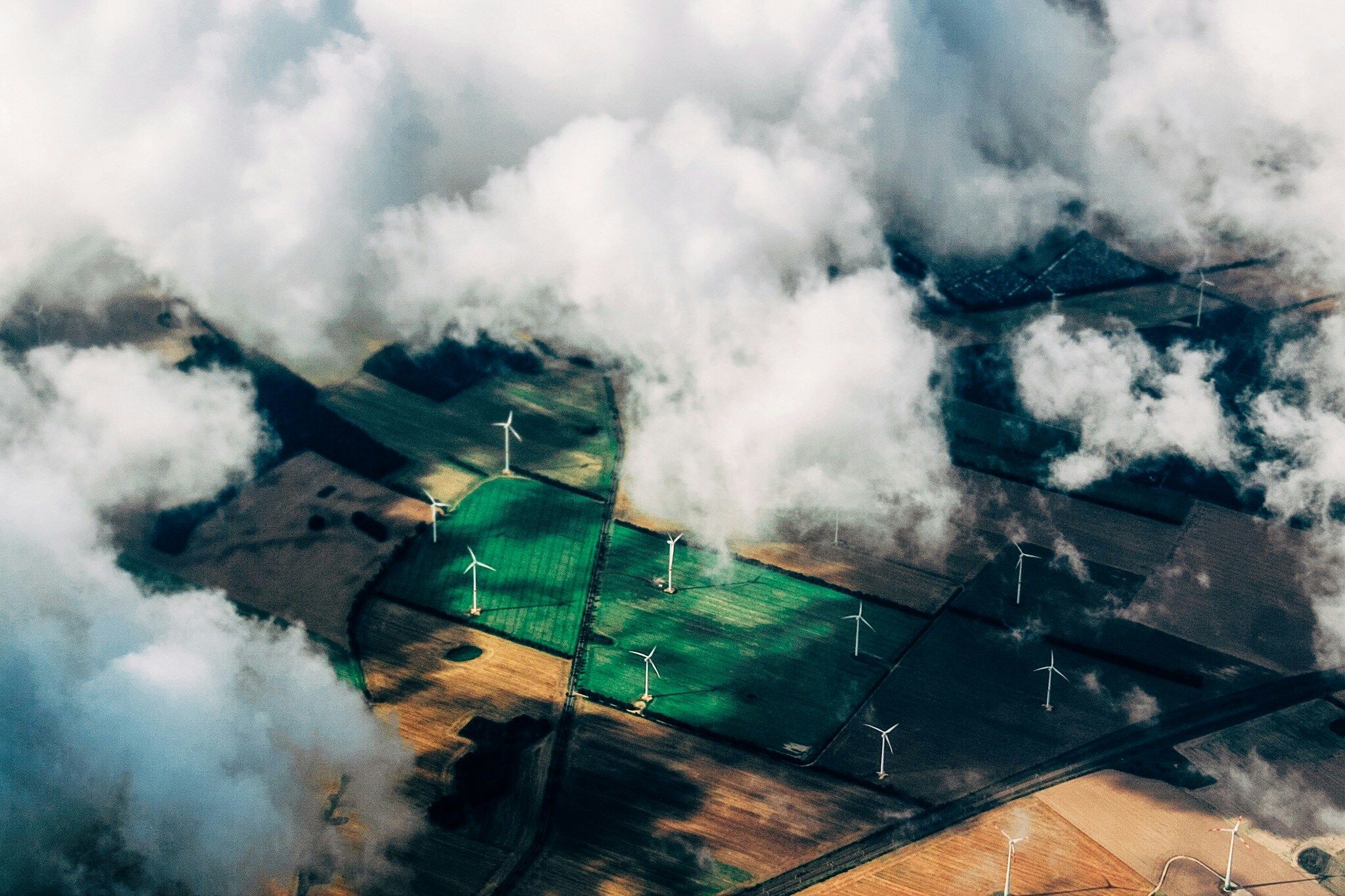 City powered by renewable energy