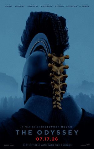 Epic adventure film The Odyssey poster
